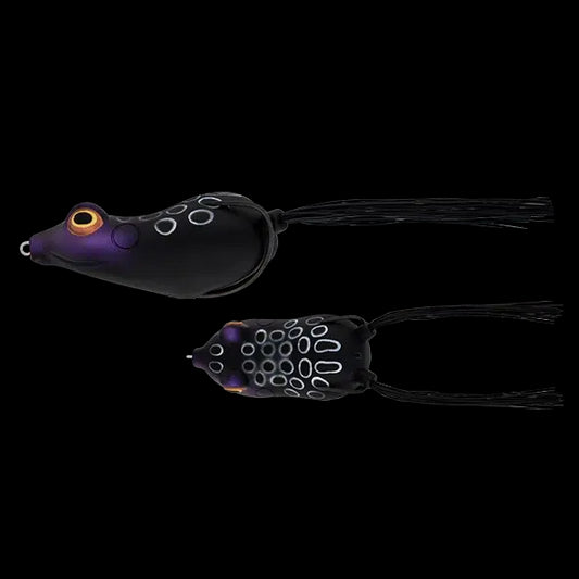 Daiwa Steez Bull Frog Lure-Lure - Soft Plastic-Daiwa-Black Poison-Fishing Station