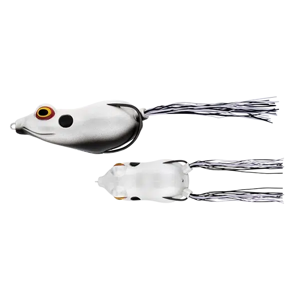 Daiwa Steez Bull Frog Lure-Lure - Soft Plastic-Daiwa-White Black-Fishing Station