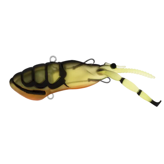 Daiwa Steez Soft Shell 90-SV Soft Vibe Lure-Lure - Blades & Vibe-Daiwa-Black Gold UV-Fishing Station