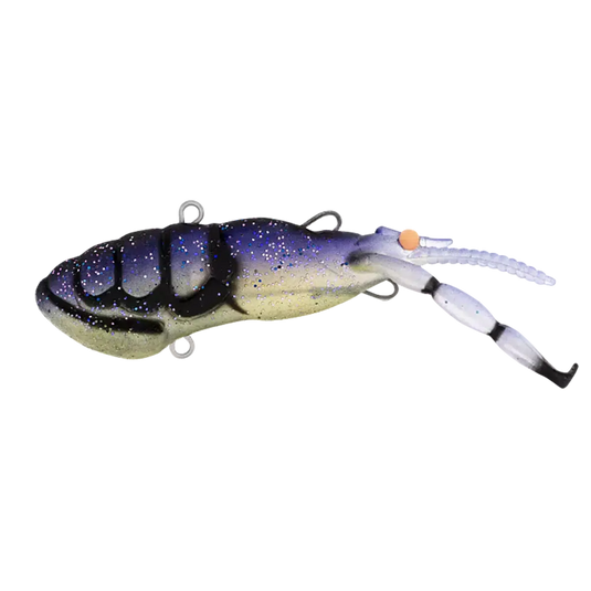 Daiwa Steez Soft Shell 90-SV Soft Vibe Lure-Lure - Blades & Vibe-Daiwa-Glitter Shrimp-Fishing Station