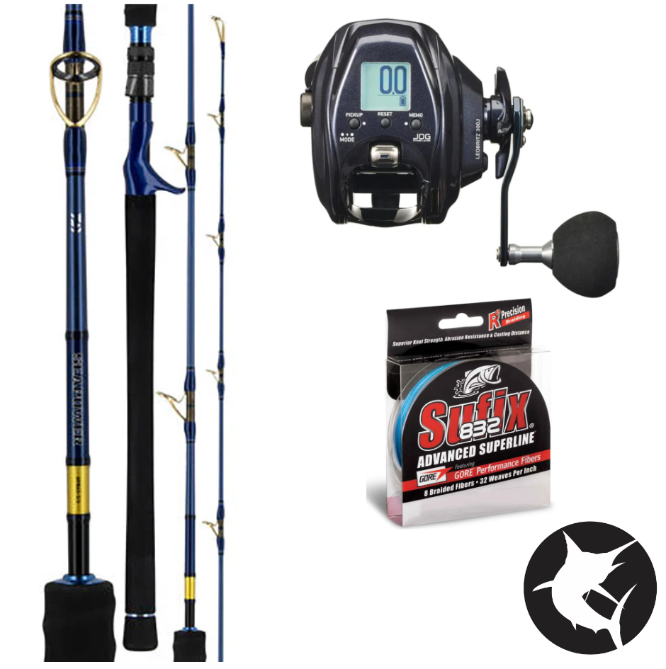 Daiwa Deep Drop Electric Reel Combo - Seapower B63-3/4 / Leobritz 300J-Combo - Electric-Fishing Station-Fishing Station