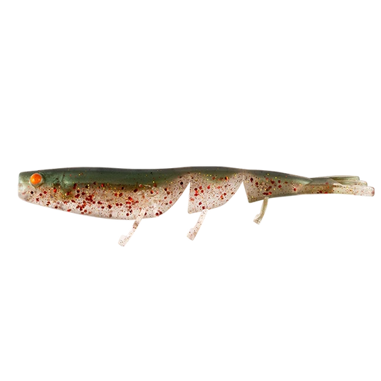 Daiwa Bait Junkie Prawn-Lure - Soft Plastic-Daiwa-2.35"-Red Herring