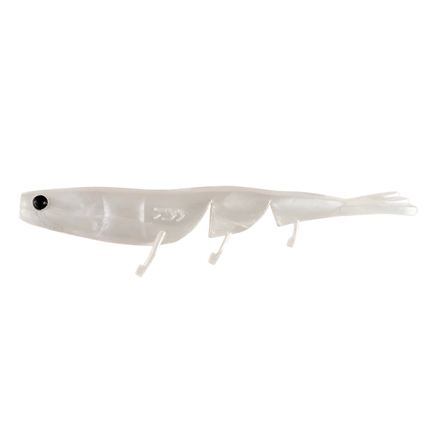 Load image into Gallery viewer, Daiwa Bait Junkie Prawn-Lure - Soft Plastic-Daiwa-5&quot;-White Pearl #11-Fishing Station
