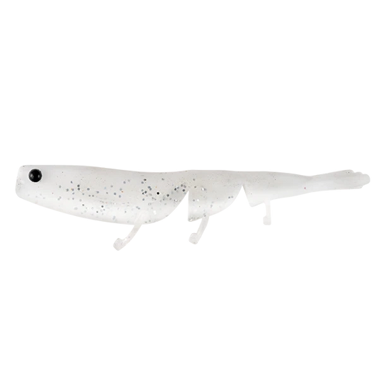 Daiwa Bait Junkie Prawn-Lure - Soft Plastic-Daiwa-2.35"-Whitebait