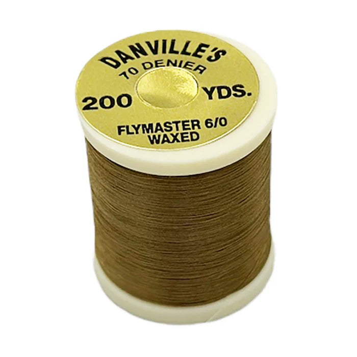 Danville Flymaster 6/0 Waxed Thread (70 Denier)-Fly Fishing - Fly Tying Material-Danville's-#263 Olive-Fishing Station