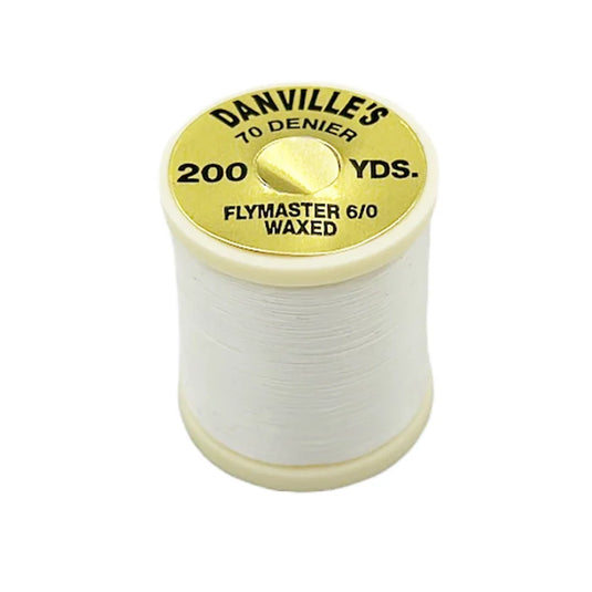 Danville Flymaster 6/0 Waxed Thread (70 Denier)-Fly Fishing - Fly Tying Material-Danville's-