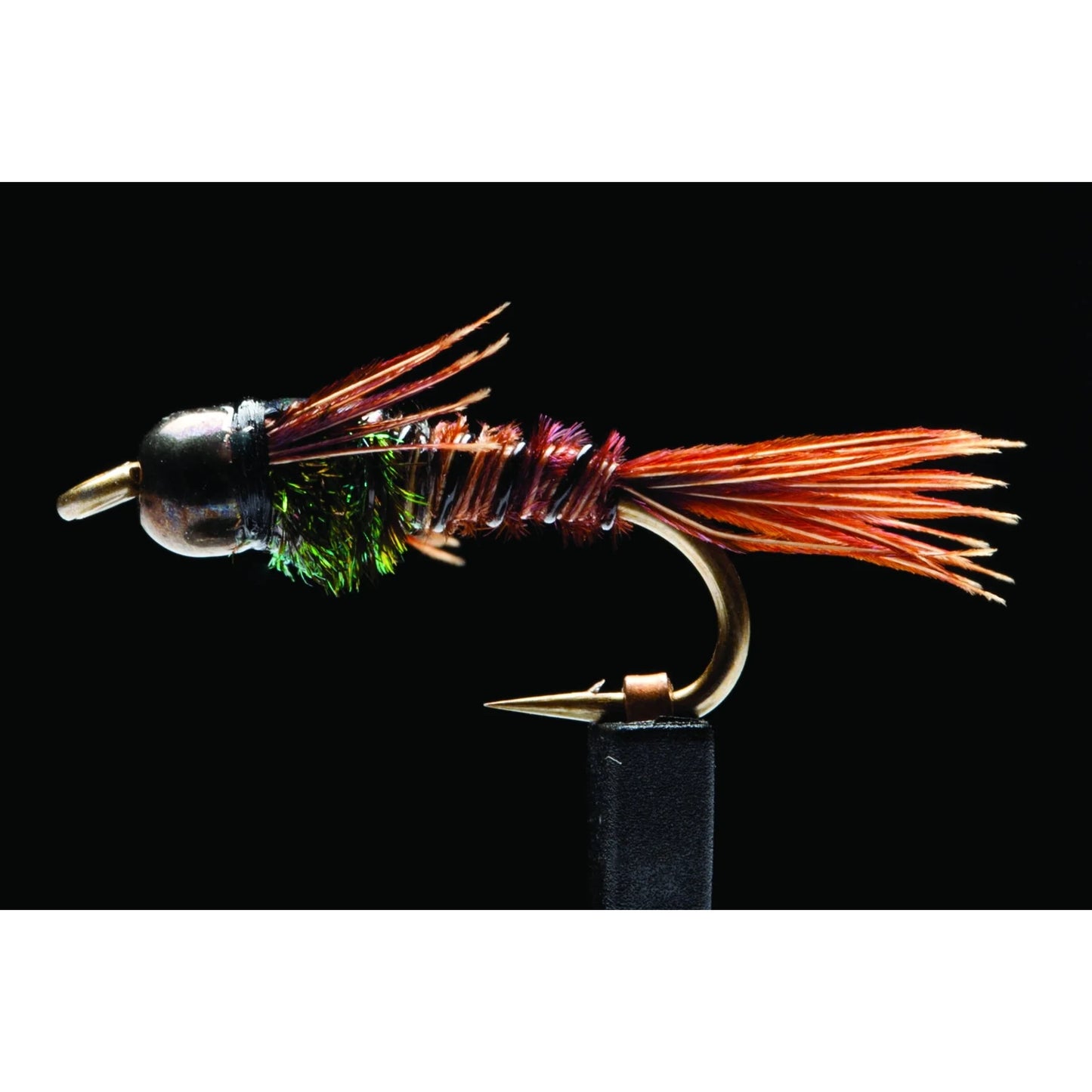Death Metal Pheasant Tail Freshwater Fly-Lure - Freshwater Fly-Manic Tackle Project-#12-Fishing Station