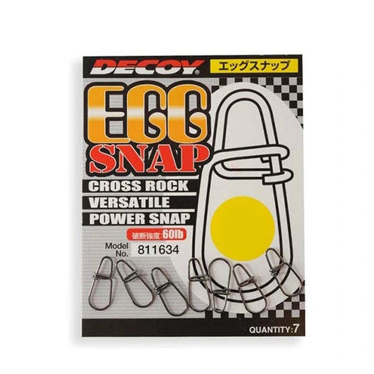 Decoy Egg Snap-Terminal Tackle - Swivels & Snaps-Decoy-1 - (7pc)-Fishing Station