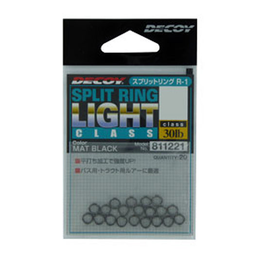 Decoy Split Ring Light Class-Terminal Tackle - Split & Solid Rings-Decoy-0 - (20pc)-Fishing Station