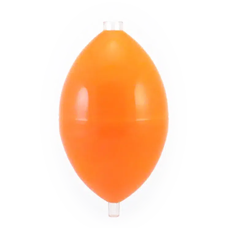 Load image into Gallery viewer, Double X Tough Bubble Float-Terminal Tacke - Floats &amp; Stoppers-Double X Tackle-Orange-1.2&quot; x 8&quot; (4 pack)-Fishing Station
