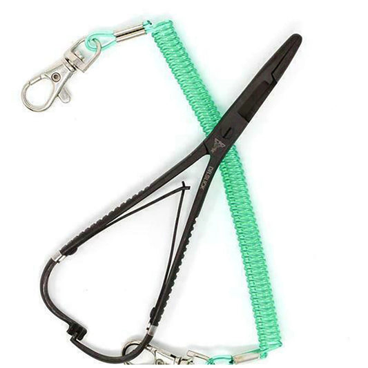Dr Slick Black Mitten Scissor Clamps 5.5" Straight-Fly Fishing - Fly Tools-Dr Slick-Fishing Station