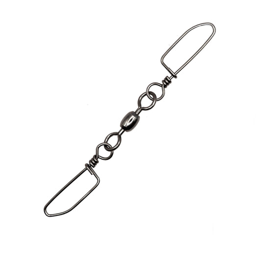 Fishing Station Double Snap Dredge Swivel
