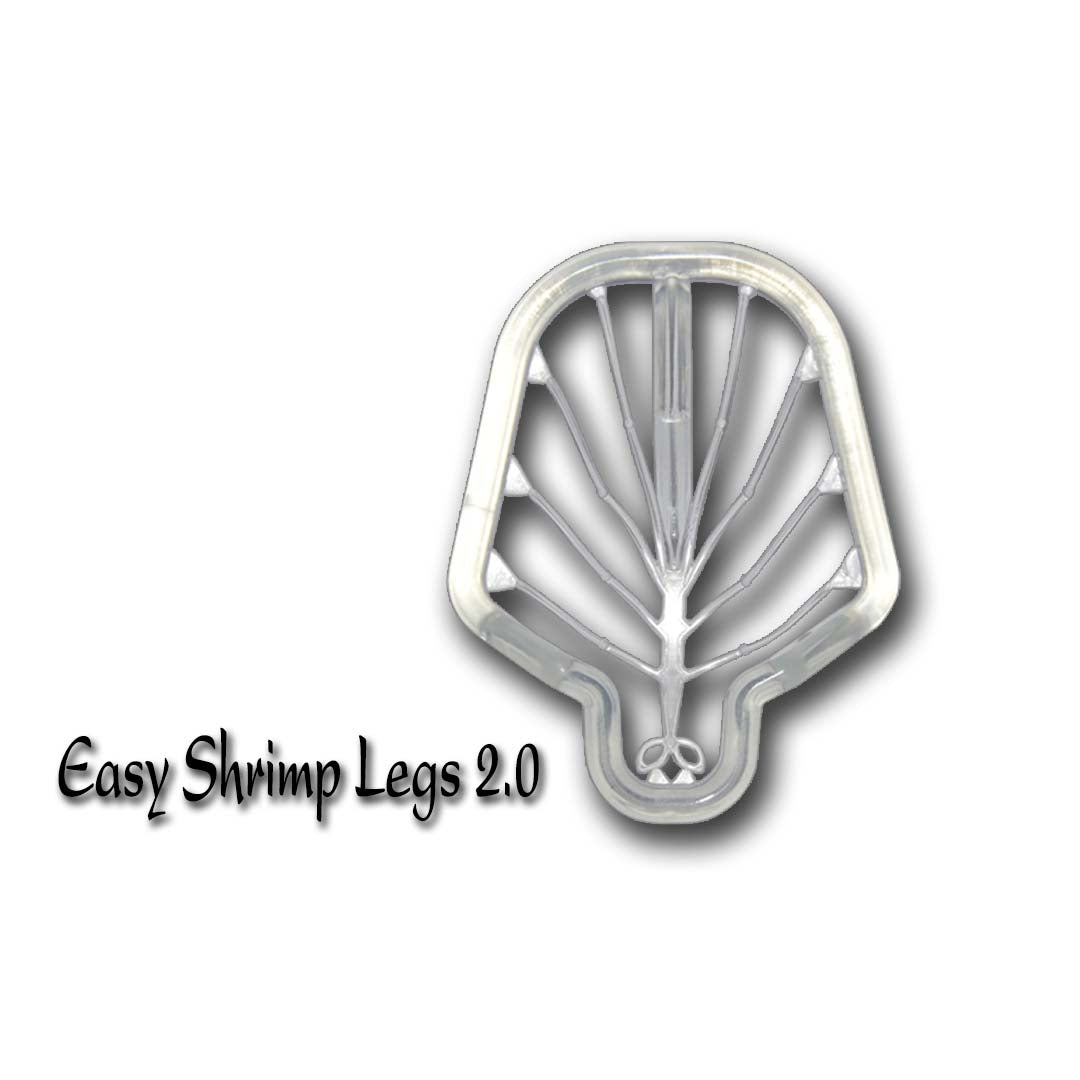 Easy Shrimp Legs 2.0-Fly Fishing - Fly Components-Easy Shrimp-Fluoro Transparent-Medium-Fishing Station