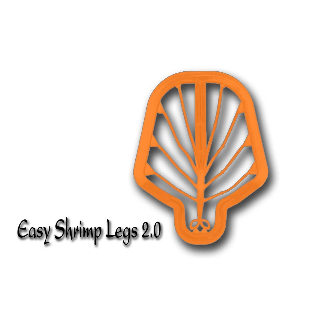 Easy Shrimp Legs 2.0-Fly Fishing - Fly Components-Easy Shrimp-Fuoro Orange-Medium-Fishing Station