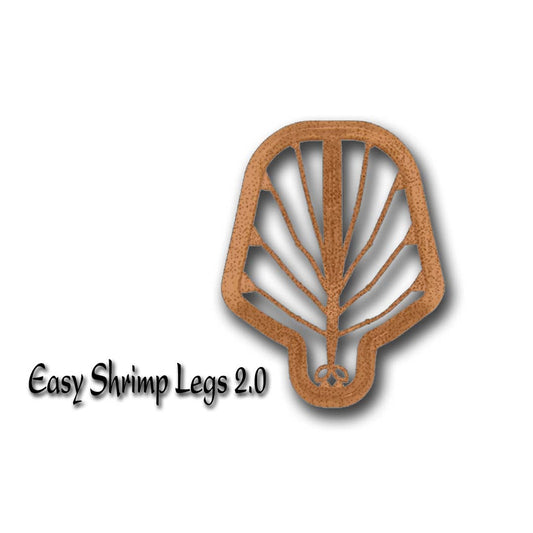 Easy Shrimp Legs 2.0-Fly Fishing - Fly Components-Easy Shrimp-Transparent Dirty Brown-Medium-Fishing Station