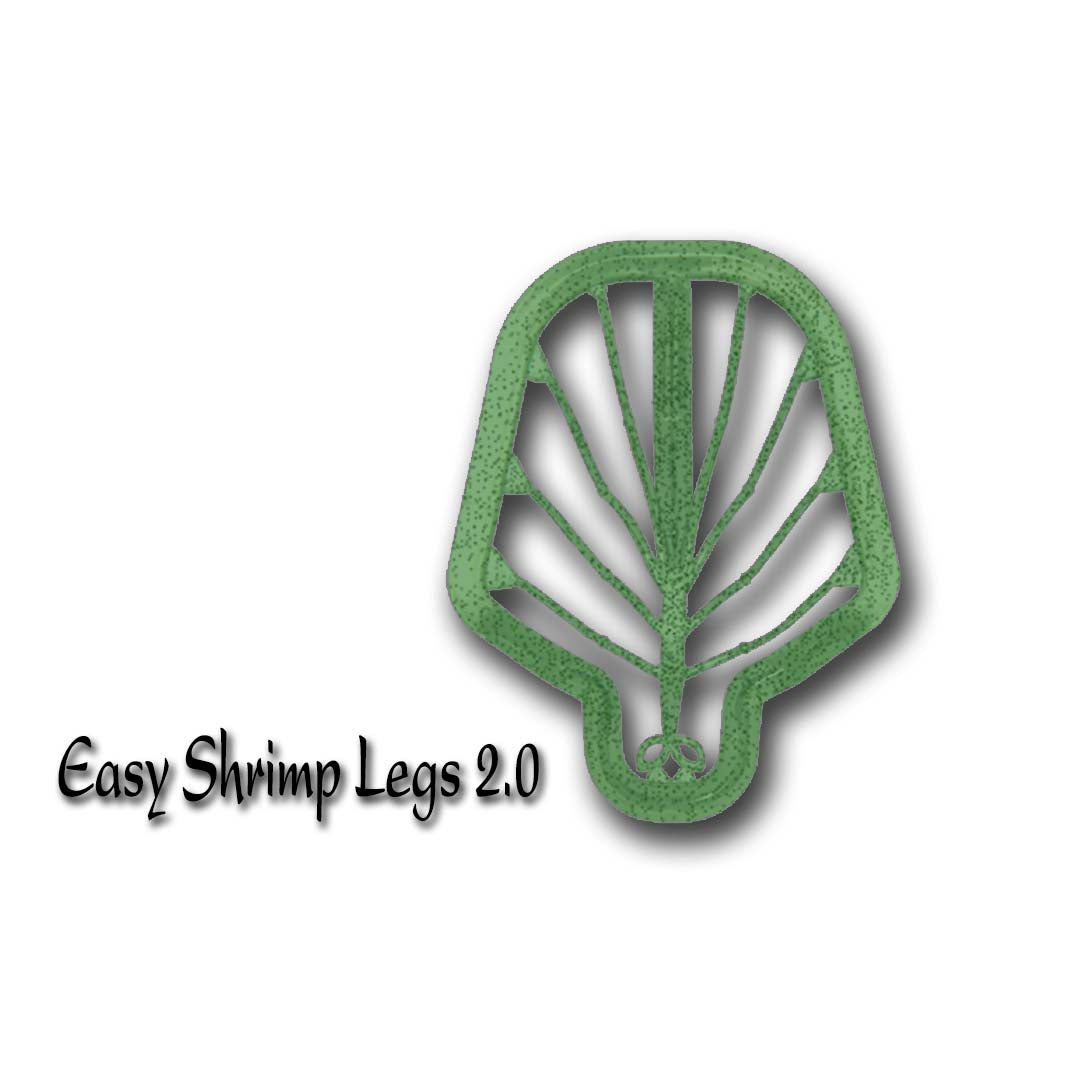Easy Shrimp Legs 2.0-Fly Fishing - Fly Components-Easy Shrimp-Transparent Dirty Green-Medium-Fishing Station