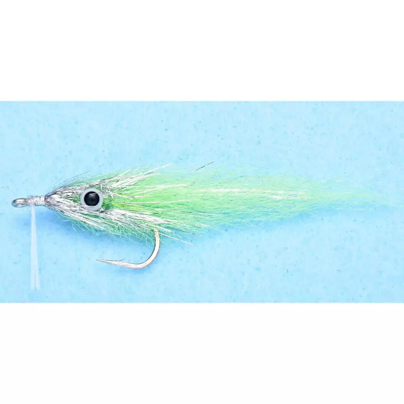 Load image into Gallery viewer, Enrico Puglisi Bay Anchovy Fly-Lure - Saltwater Fly-Enrico Puglisi-Chartreuse-Size 1/0-Fishing Station
