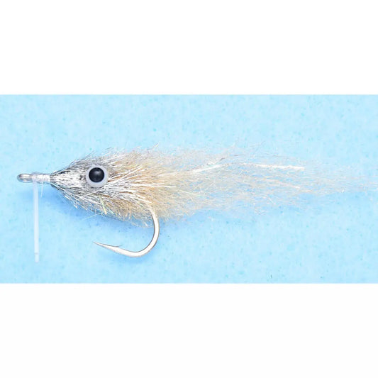 Enrico Puglisi Bay Anchovy Fly-Lure - Saltwater Fly-Enrico Puglisi-Tan-Size 1/0-Fishing Station