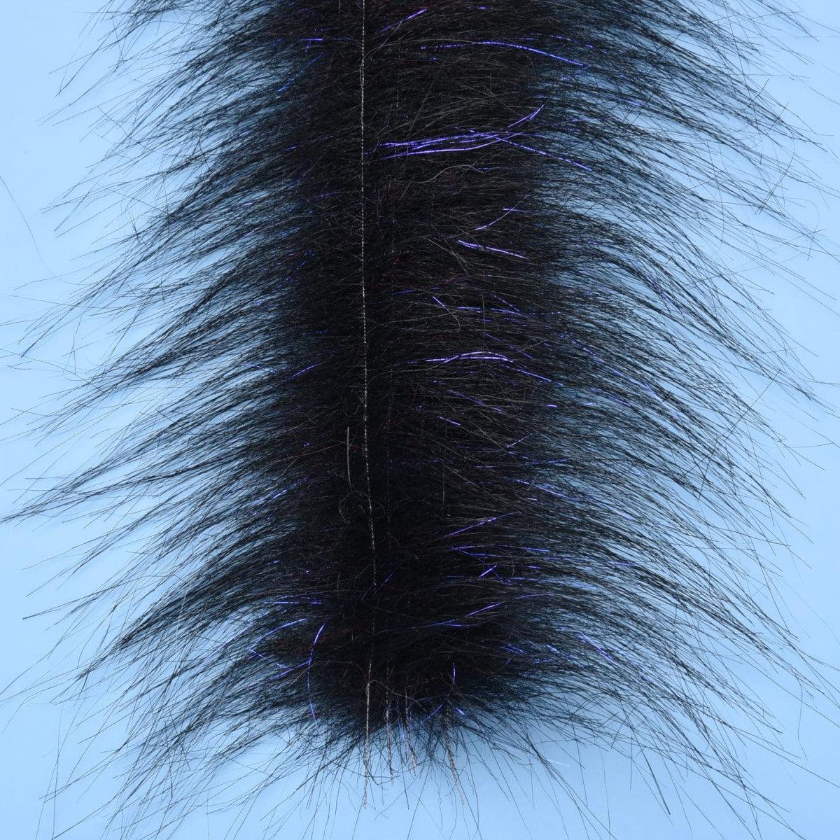 Enrico Puglisi Craftfur Brush 3" Wide-Fly Fishing - Fly Tying Material-Enrico Puglisi-Black/Black-Fishing Station