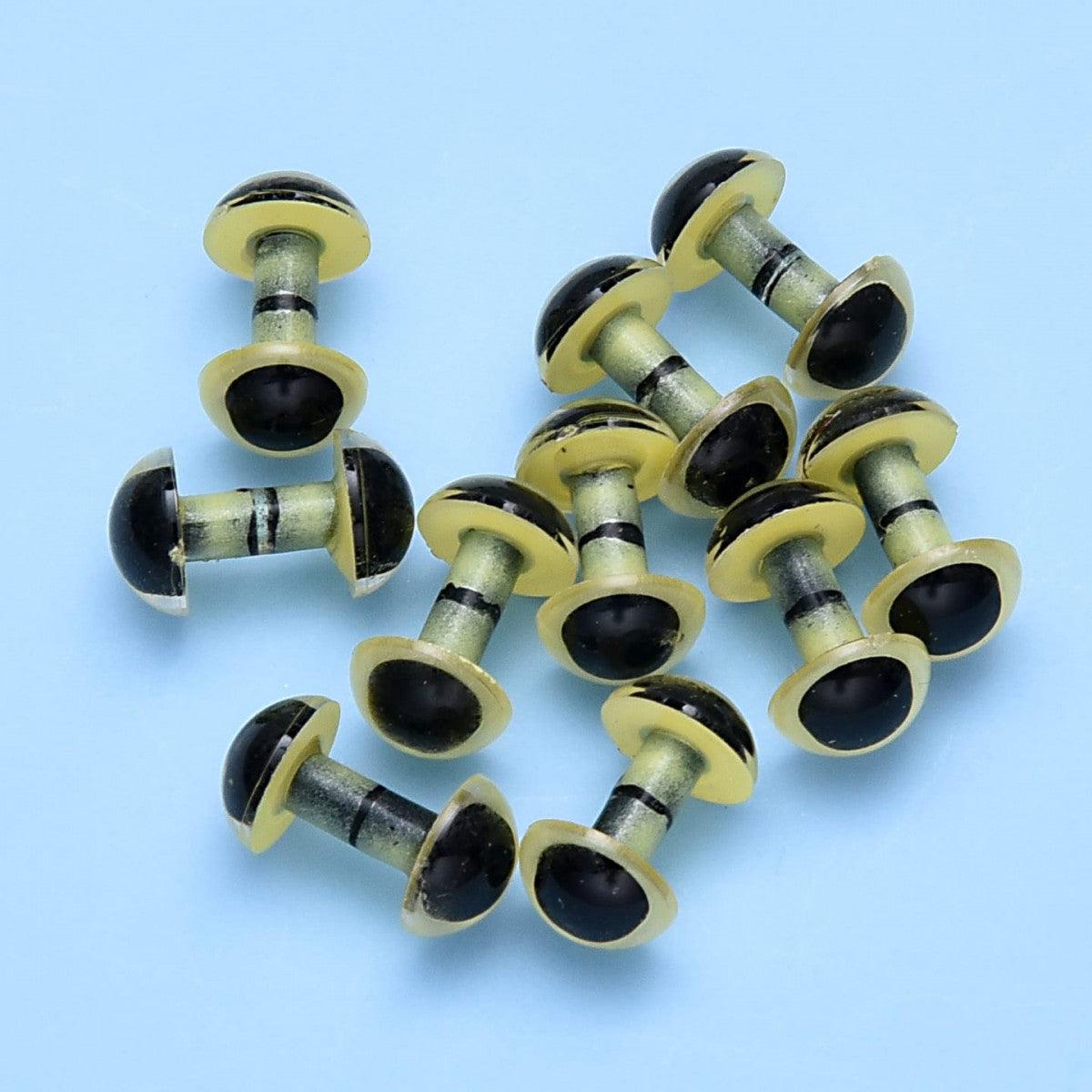 Enrico Puglisi Gamechange Eyes-Fly Fishing - Fly Tying Material-Enrico Puglisi-Yellow Pearl-9mm-Fishing Station