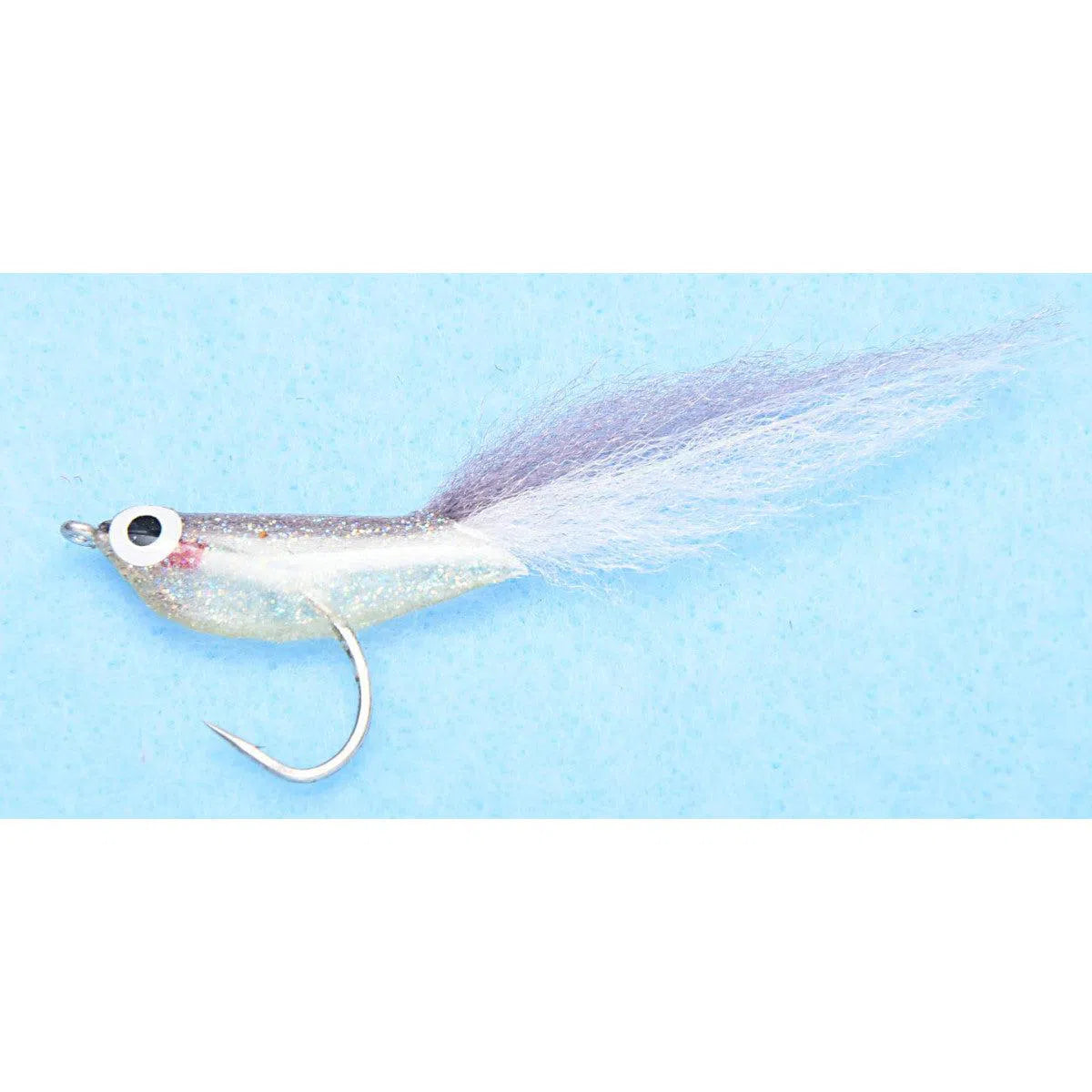Enrico Puglisi Glass Minnow Fly-Lure - Saltwater Fly-Enrico Puglisi-Silver-Size #1-Fishing Station