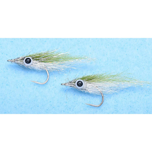Enrico Puglisi Micro Minnow Fly-Lure - Saltwater Fly-Enrico Puglisi-Light Olive-Size