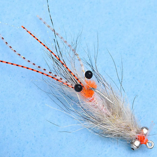 Enrico Puglisi Spawning Shrimp Fly-Lure - Saltwater Fly-Enrico Puglisi-BC Coyote-Size #4-Fishing Station