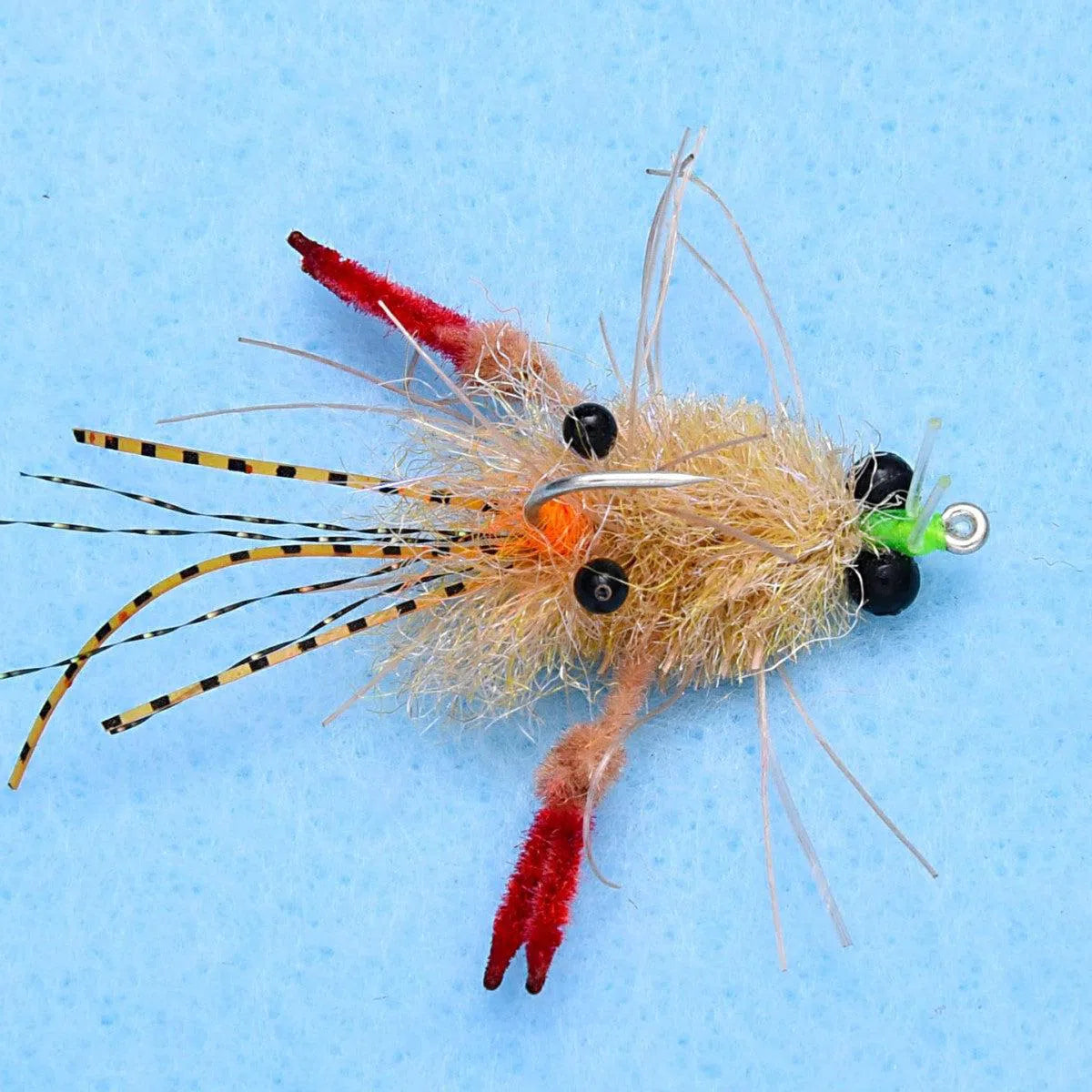 Enrico Puglisi Tarantula Crab Mini Fly-Lure - Saltwater Fly-Enrico Puglisi-Mottled Tan-Size #2-Fishing Station