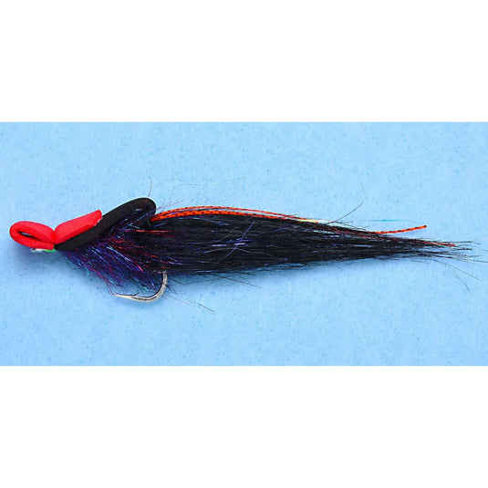 Enrico Puglisi Top Water Shrimp Fly-Lure - Saltwater Fly-Enrico Puglisi-Black/Purple-Size