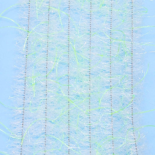 Enrico Puglisi Wooly Critter Brush 0.50" Wide-Fly Fishing - Fly Tying Material-Enrico Puglisi-Chartreuse/White-Fishing Station