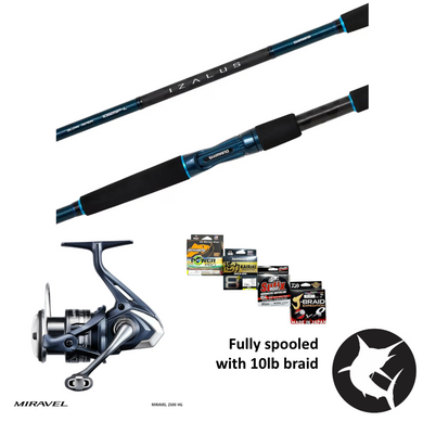 Estuary Exciter Combo - Shimano Izalus 742 / Miravel 2500HG