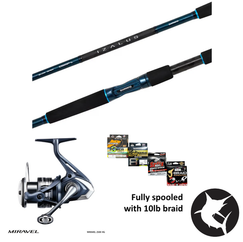 Estuary Exciter Combo - Shimano Izalus 742 / Miravel 2500HG