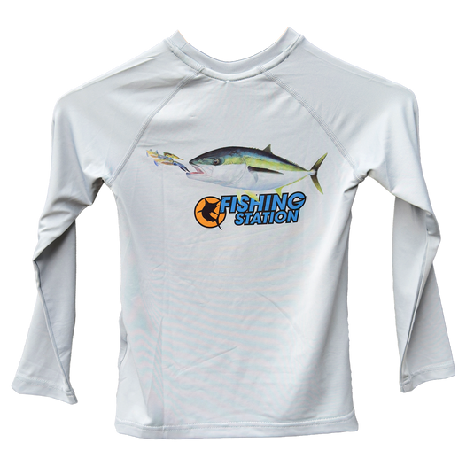 Fishing Station Kingfish Performance Shirt - Kids-Clothing & Footwear-Fishing Station-8-Fishing Station