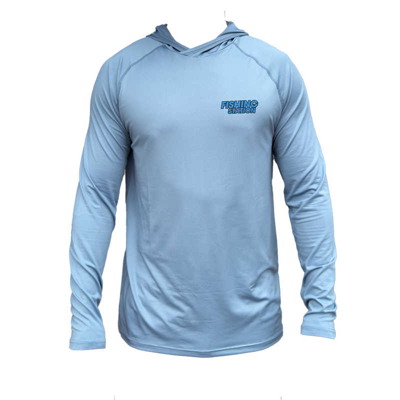 Load image into Gallery viewer, Fishing Station Marlin Hooded Performance Shirt - Adults-Clothing &amp; Footwear-Fishing Station-XS-Fishing Station
