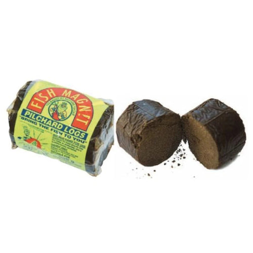 Fish Magnet Pilchard Log-Buckets, Bait Collecting & Burley-Fish Magnet-1kg-Fishing Station