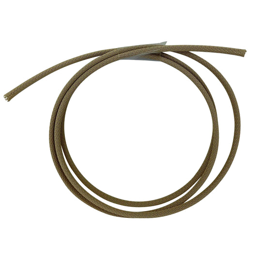 Fishing Station Flexo Crab Body Tube - 1m-Fly Fishing - Fly Components-Fishing Station-Beige-Fishing Station