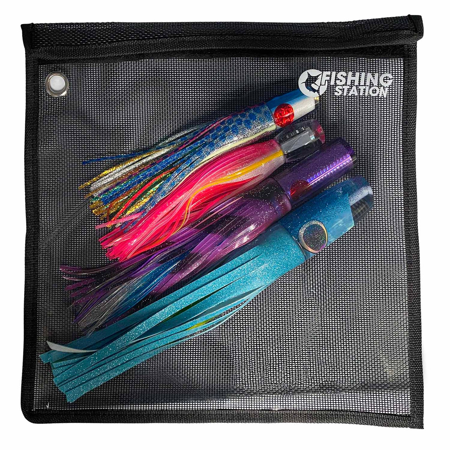 Fishing Station Lure Pouch-Tackle Boxes & Bags - Lure Wraps-Fishing Station-Single 32 x 32cm-Fishing Station