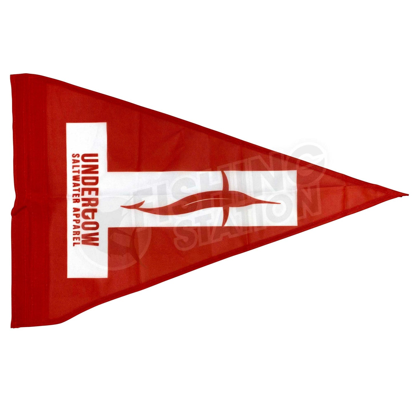 Fishing Station Tag Flags-Accessories - Game Fishing-Undertow-Undertow T-Flag Red-Fishing Station
