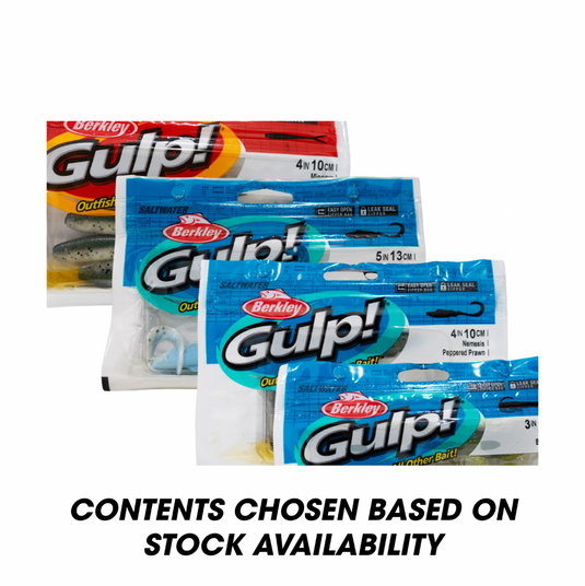 Fishing Station GULP Flathead Plastics Pack