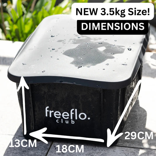 Freeflo XL Silicone Ice Block Tray (3.5KG Block - 2 Tray)