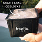 Freeflo XXL Silicone Ice Block Tray (5.5KG Block - 1 Tray)