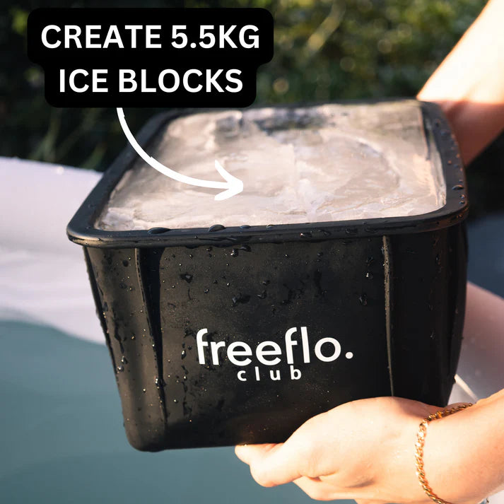 Load image into Gallery viewer, Freeflo XXL Silicone Ice Block Tray (5.5KG Block - 1 Tray)
