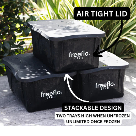 Freeflo XL Silicone Ice Block Tray (3.5KG Block - 2 Tray)