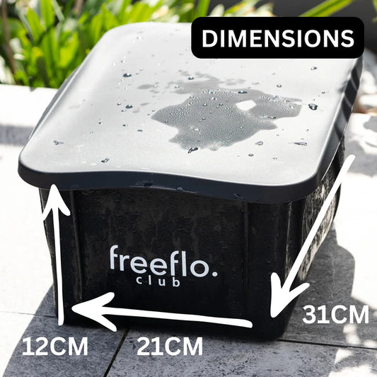 Freeflo XXL Silicone Ice Block Tray (5.5KG Block - 1 Tray)