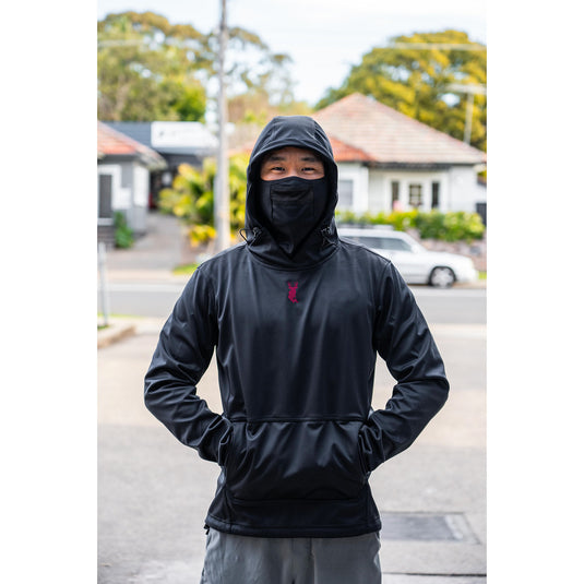 BUCK N' BASS Fremont Hoodie-Jumpers & Jackets-BUCK N’ BASS-Black-Medium-Fishing Station