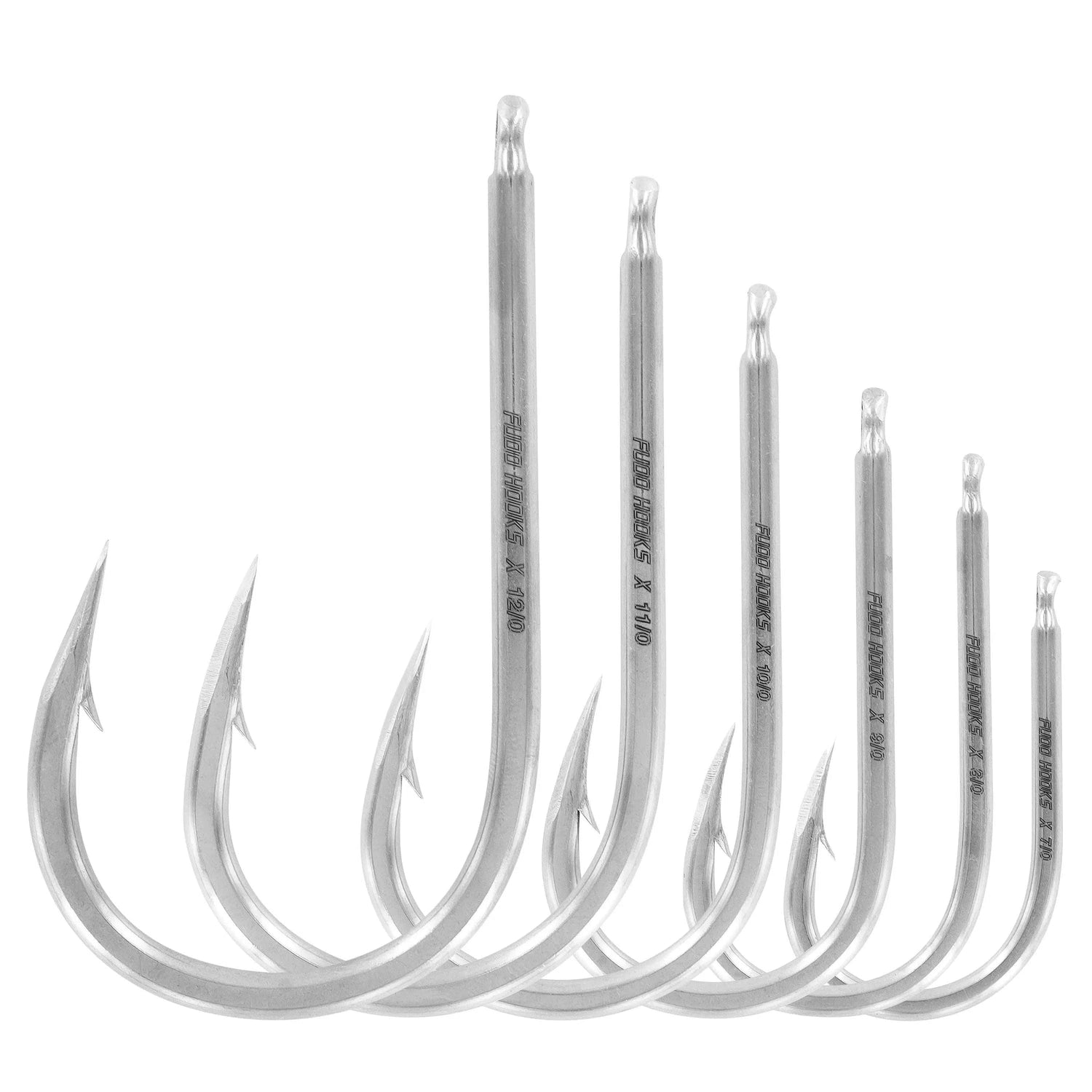 Fudo Super Ocean Kona Cut Needle Game Fishing Hook (2 Pack)-Hooks - Game Fishing-Fudo Hooks-7/0-Fishing Station