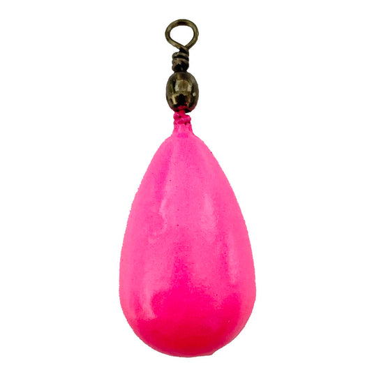 Full Scale Bell Sinker Glow (Pack)-Terminal Tackle - Sinkers-Full Scale Tackle-Pink-4oz-Fishing Station