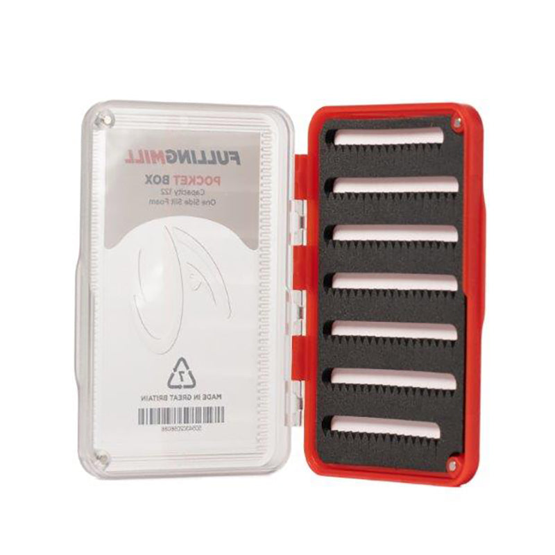 Load image into Gallery viewer, Fulling Mill Pocket Fly Box-Fly Fishing - Boxes &amp; Patches-Fulling Mill-Grey-Fishing Station
