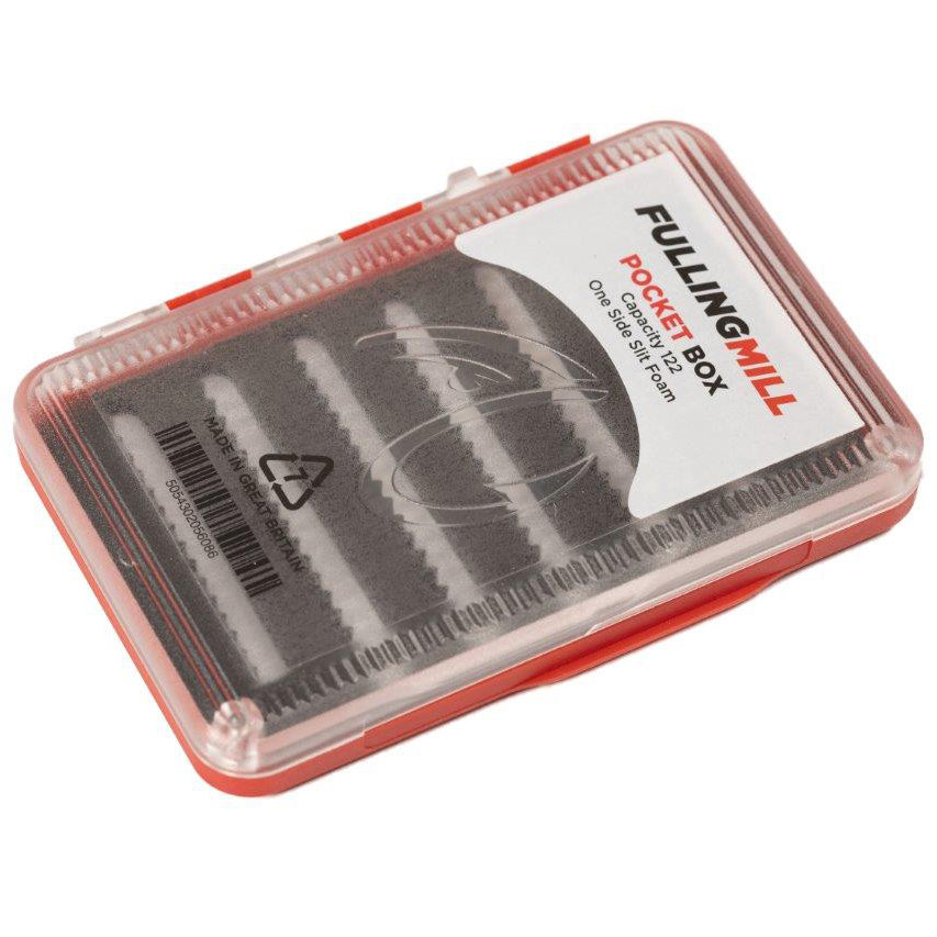 Fulling Mill Pocket Fly Box-Fly Fishing - Boxes & Patches-Fulling Mill-Grey-Fishing Station