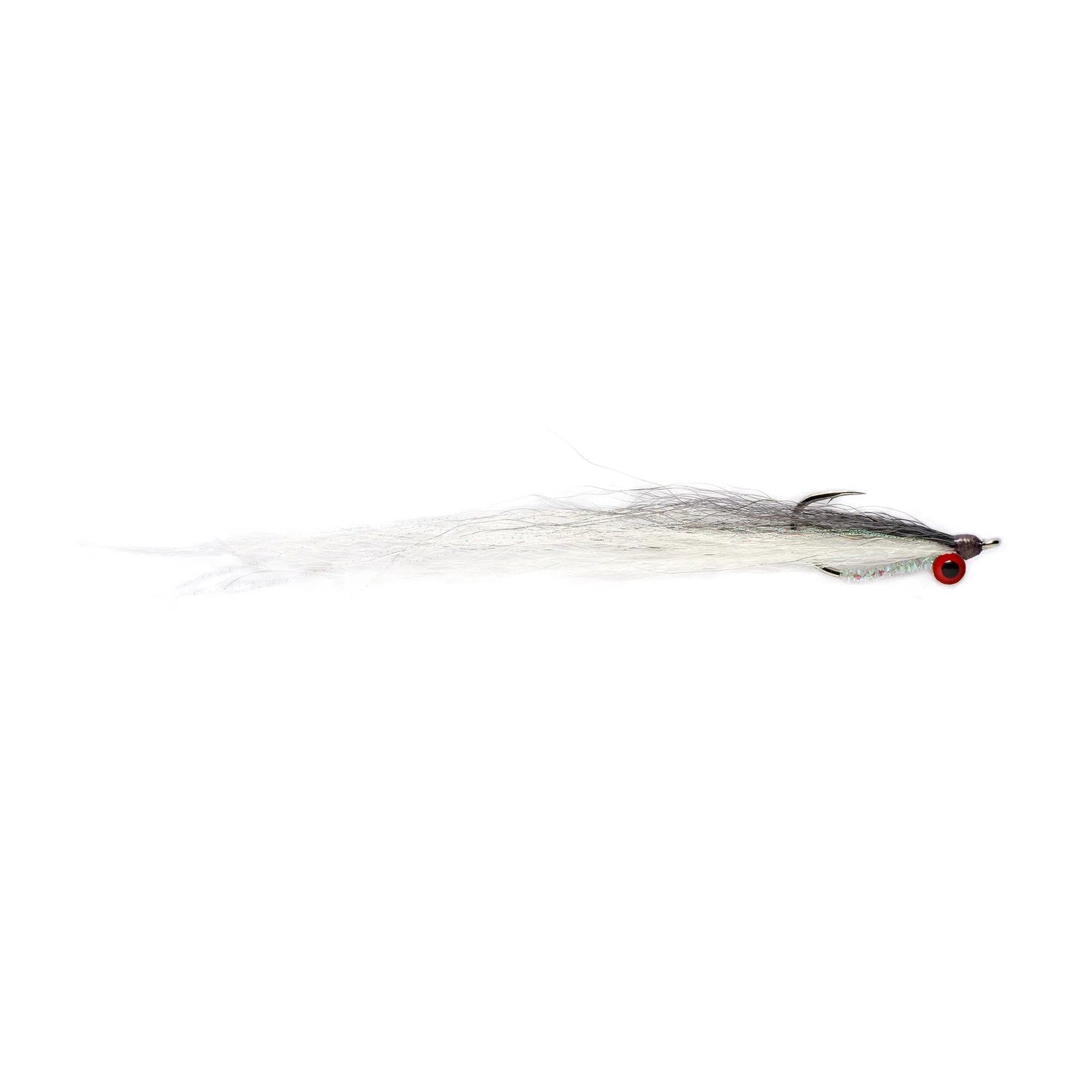 Fulling Mill Salty Clouser Fly-Lure - Saltwater Fly-Fulling Mill-Grey-Size 2/0-Fishing Station